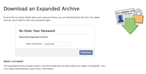 Facebook Enhanced Archive