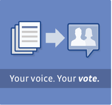 Facebook Site Governance Vote